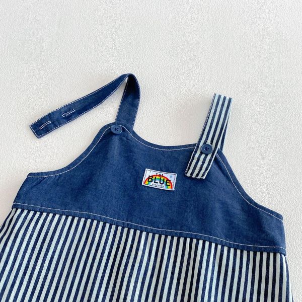 恐龍上衣/牛仔短褲/牛仔吊帶褲 