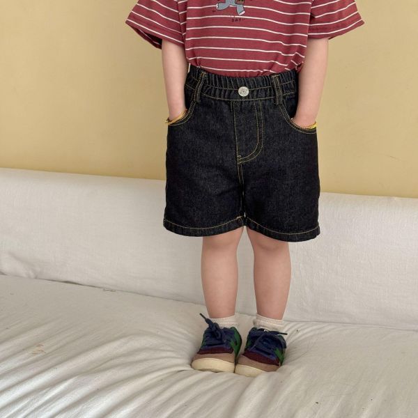 永不退流行牛仔五分短褲 