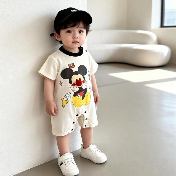 立體小紅鼻子米奇連身裝 