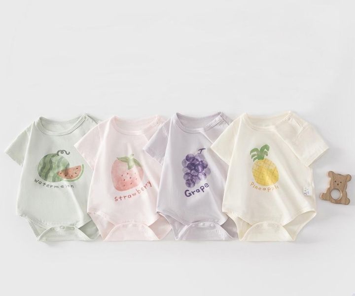 新生兒水果系列包屁衣/連身裝 