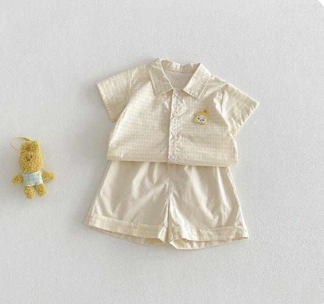 星星人格紋極簡襯衫/套裝/吊帶褲 