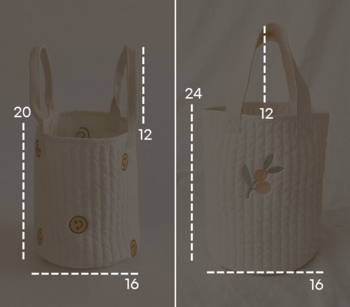 韓同款刺繡手提收納包 