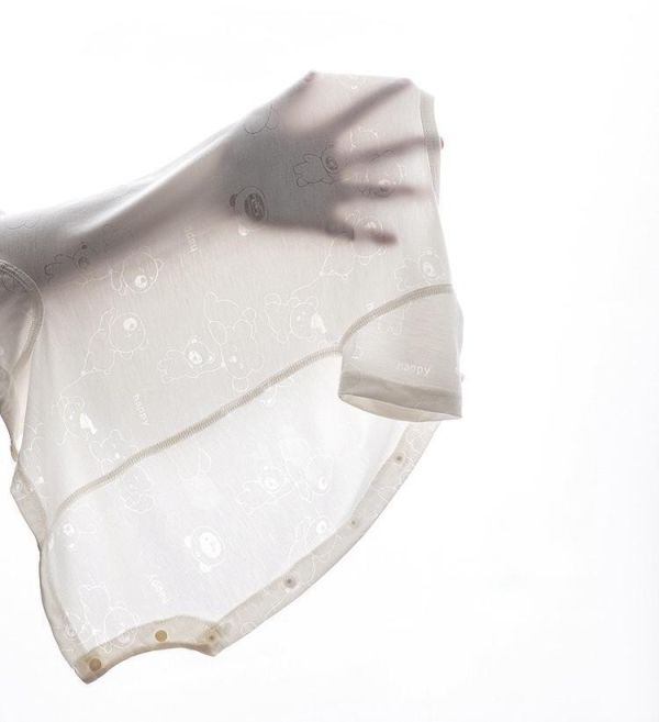 新生兒夏季超薄短袖連身裝 