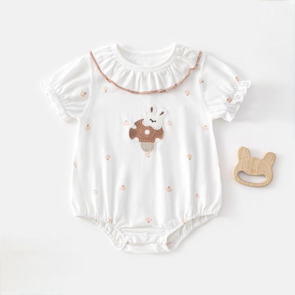 新生兒男女童夏季純棉包屁衣(6款） 