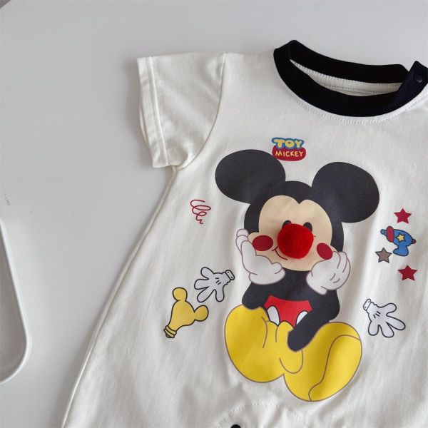 立體小紅鼻子米奇連身裝 