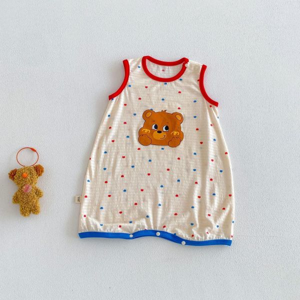 超萌可愛動物點點居家連身裝 