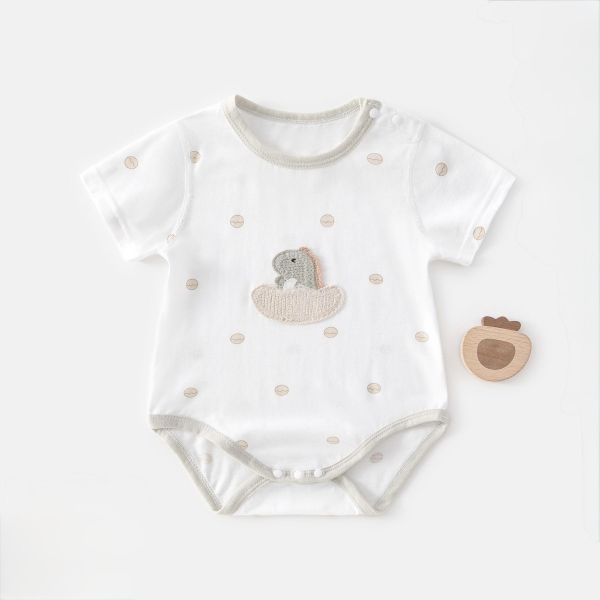 新生兒男女童夏季純棉包屁衣(6款） 