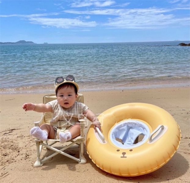 韓國ins熱銷小熊游泳坐圈 