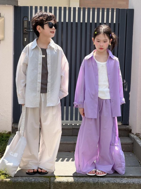 韓系質感素色防曬套裝(贈手提包) 