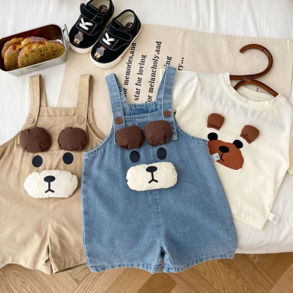 立體小熊耳朵上衣/連身裝 