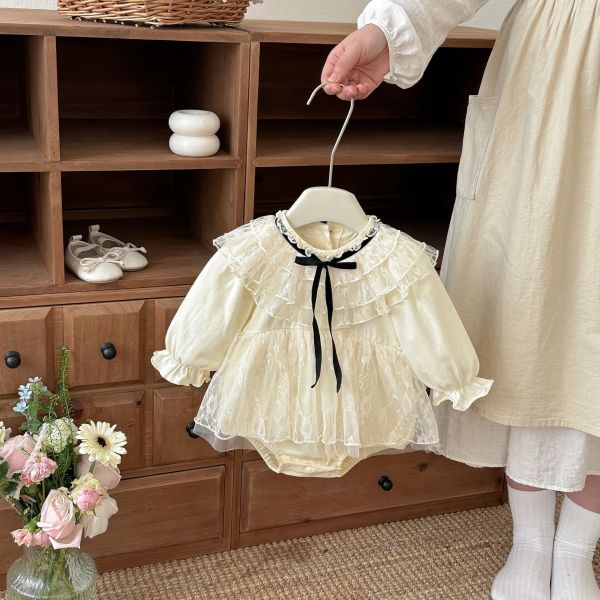 氣質蝴蝶結宮廷風包屁裙 