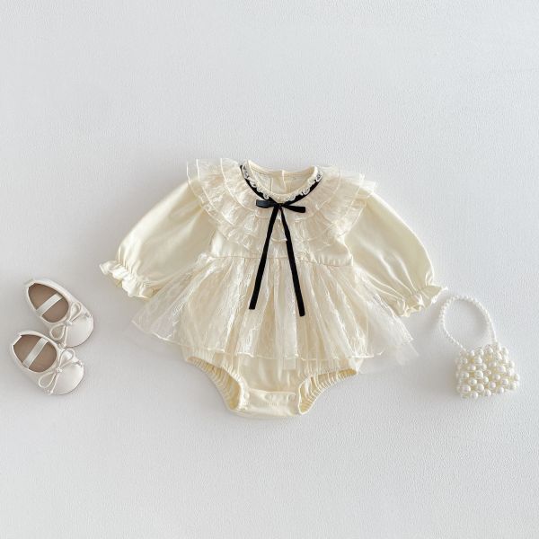 氣質蝴蝶結宮廷風包屁裙 