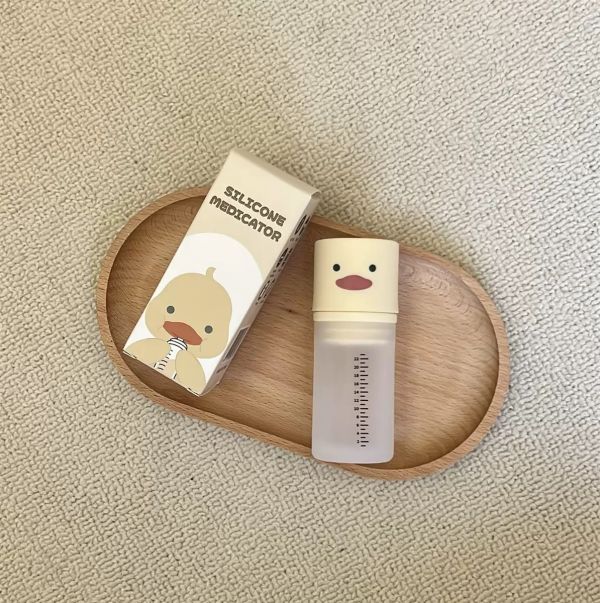 軟硅膠韓版同款小動物奶嘴式餵藥器 
