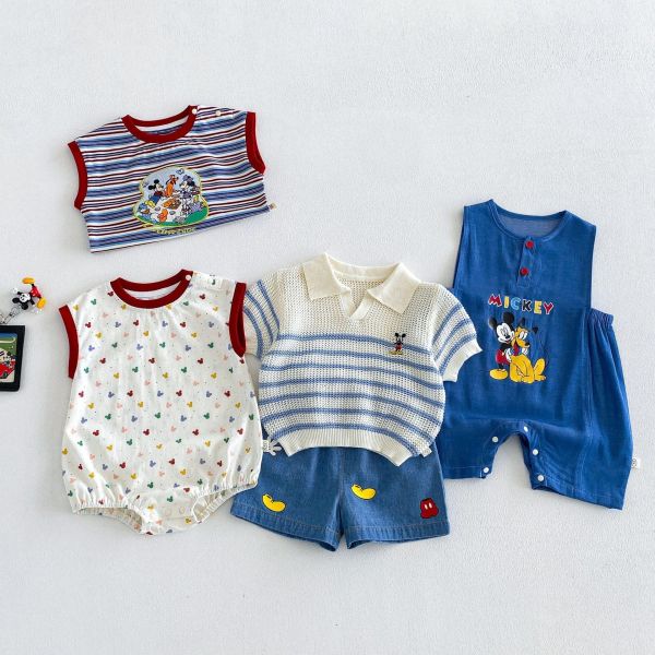 米奇系列包屁衣/背心/上衣/短褲/連身褲 