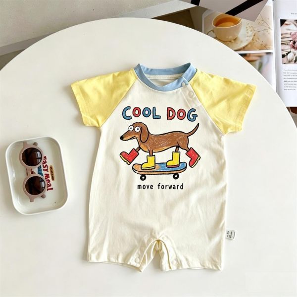Cool dog 狗狗印花兩款連身裝 