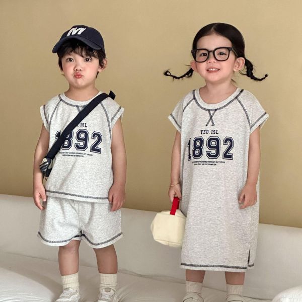 男女童運動風1892套裝/洋裝 