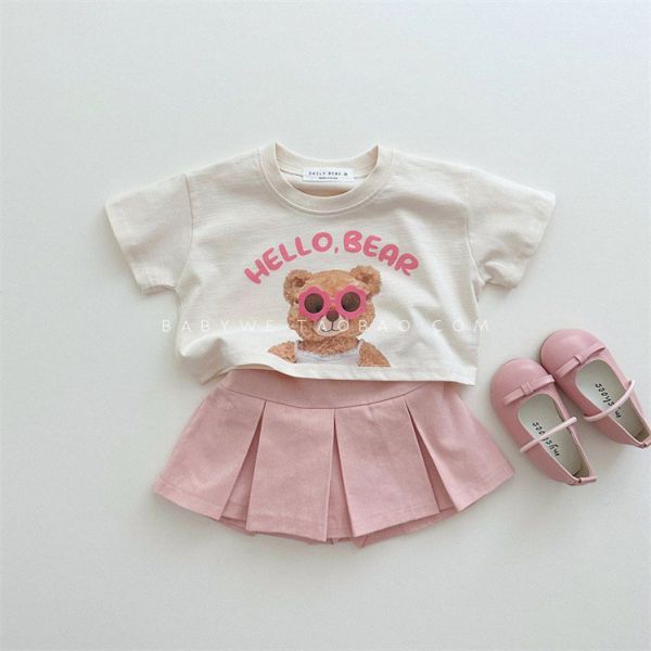 Hello Bear百搭T恤上衣 