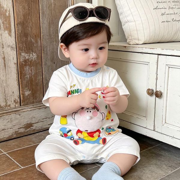 可捏泡泡/響紙卡通連身裝 