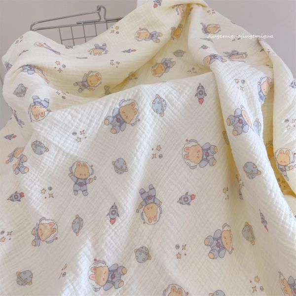 六層紗透氣柔軟純棉浴巾/蓋毯/被被 