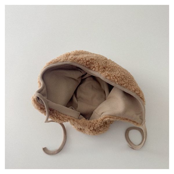 恐龍造型毛絨包頭護耳帽 