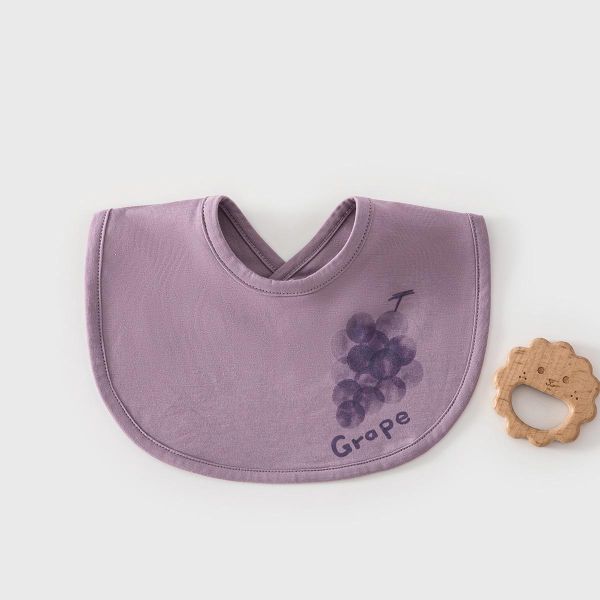 新生兒水果系列口水圍兜 