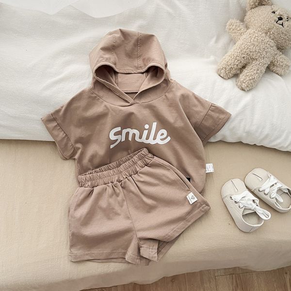 Smile寬鬆連帽套裝 