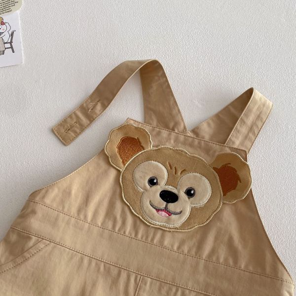 滿版達菲熊包屁衣/上衣/吊帶長褲 