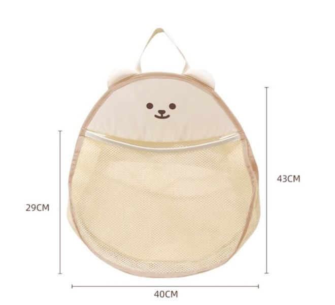 可愛動物浴室瀝水/儲物收納袋 