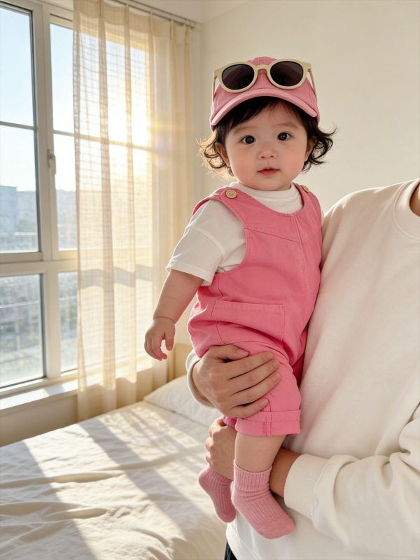 白T+糖果素色背袋連身褲套裝(3色) 