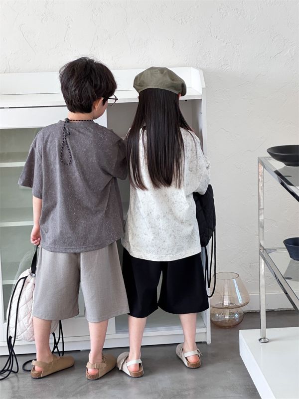 滿天星亮片噴墨寬鬆上衣 