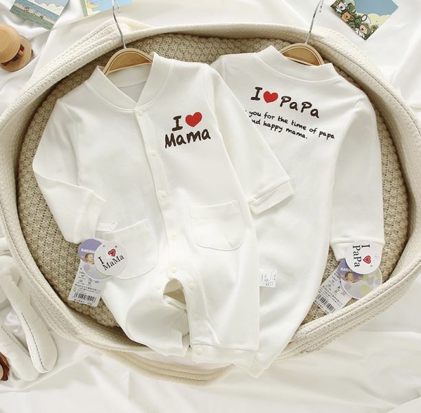 新生兒lovema&pa連身裝 