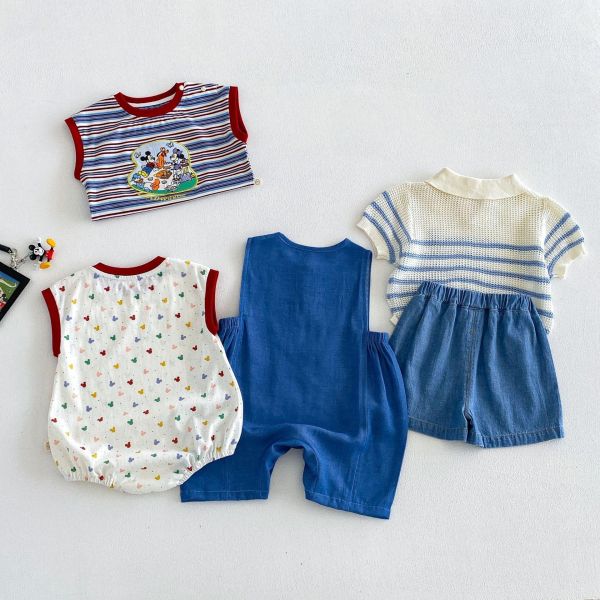 米奇系列包屁衣/背心/上衣/短褲/連身褲 