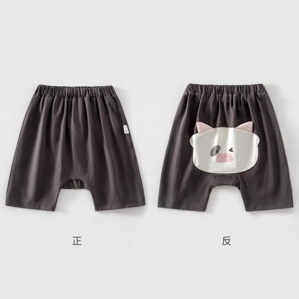 可愛動物透氣大PP短褲 