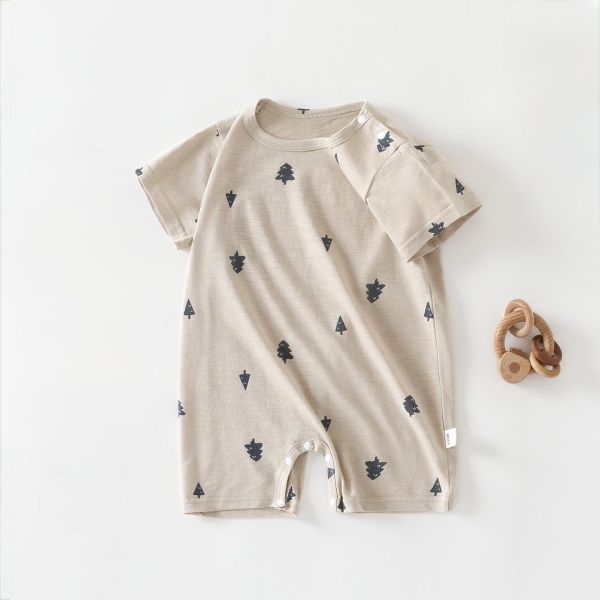 牛奶棉夏季親膚彈力連身裝 