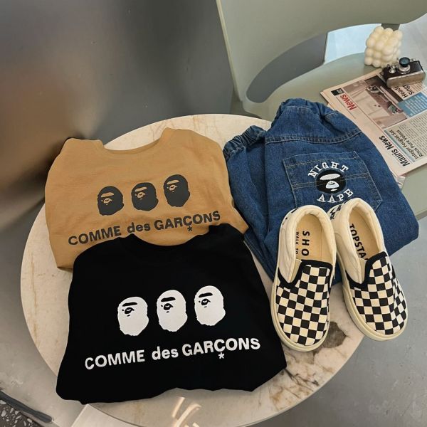 潮牌猿人休閒寬鬆上衣 