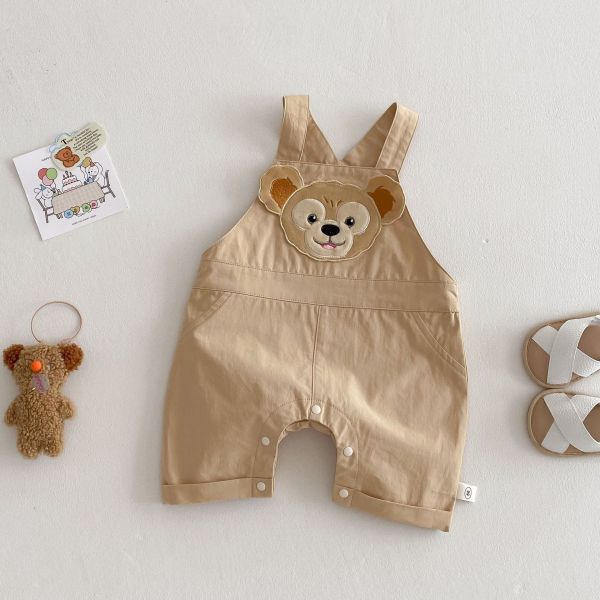 滿版達菲熊包屁衣/上衣/吊帶長褲 