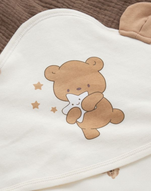 新生兒純棉外出包巾/蓋毯/浴巾 