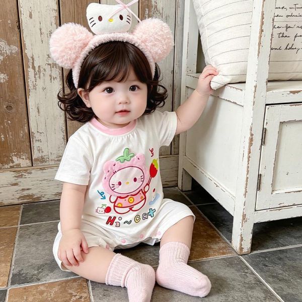 可捏泡泡/響紙卡通連身裝 