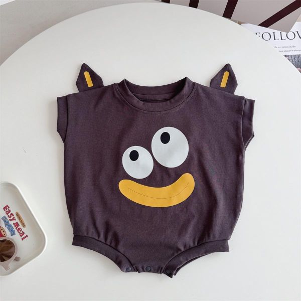 丑萌調皮搗蛋大眼寬鬆包屁衣 