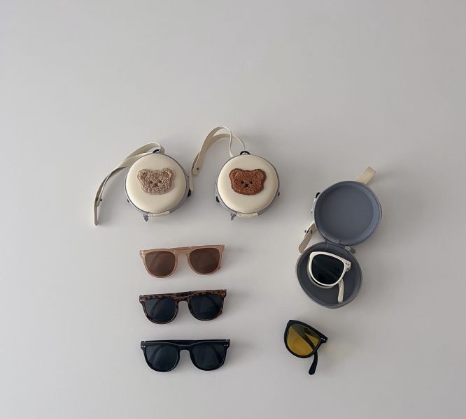 可折疊遮陽墨鏡(贈收納盒) 