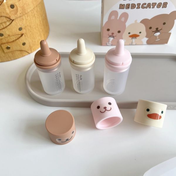 軟硅膠韓版同款小動物奶嘴式餵藥器 
