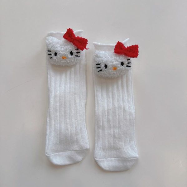 立體kitty布偶飛袖網眼包屁衣 