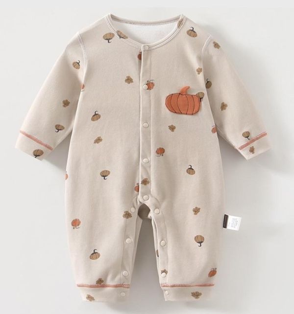 新生兒南瓜貼布棉質系列 