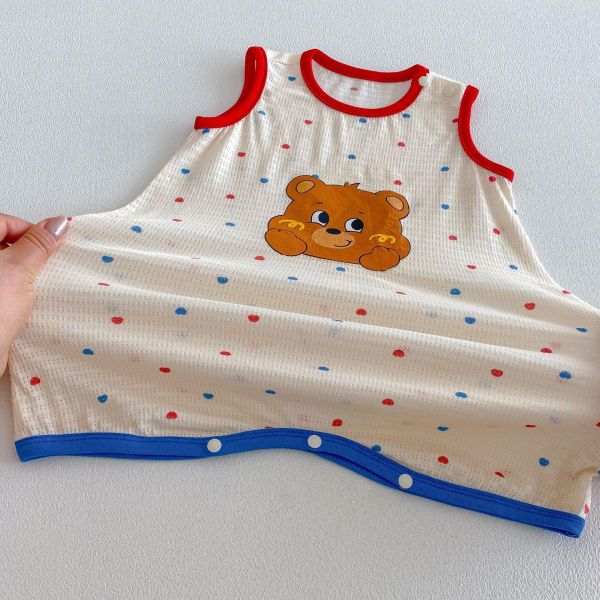 超萌可愛動物點點居家連身裝 