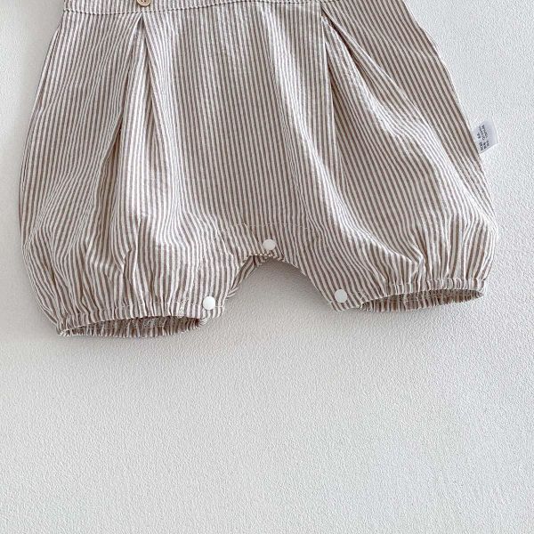 假兩件紳士領結拼接連身裝 