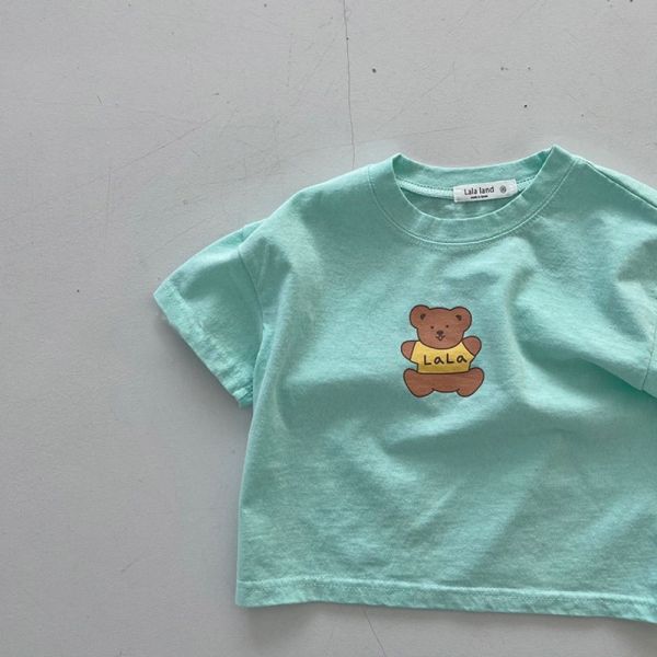 卡通小熊休閒兩件式套裝 