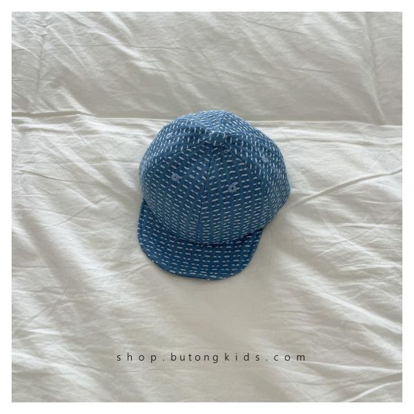 百搭簡約軟牛仔素色/條紋棒球帽 