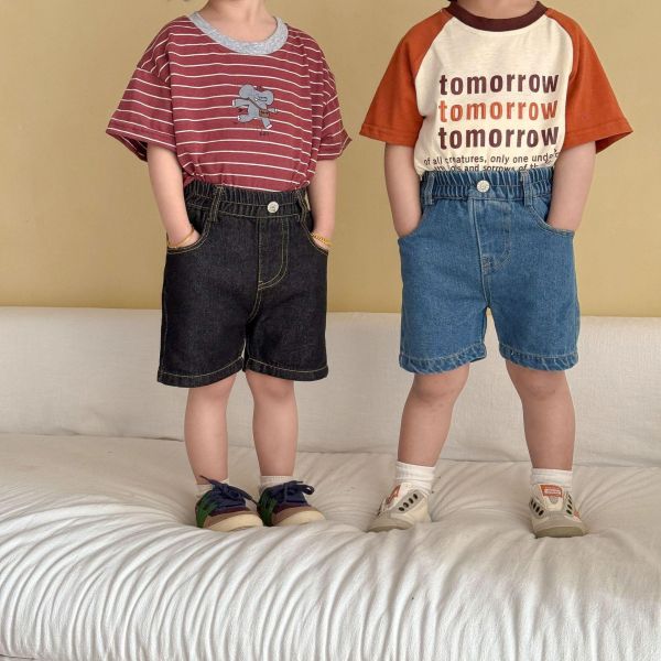 永不退流行牛仔五分短褲 