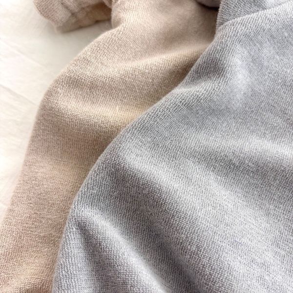 素色棉質微磨毛開釦包屁衣 