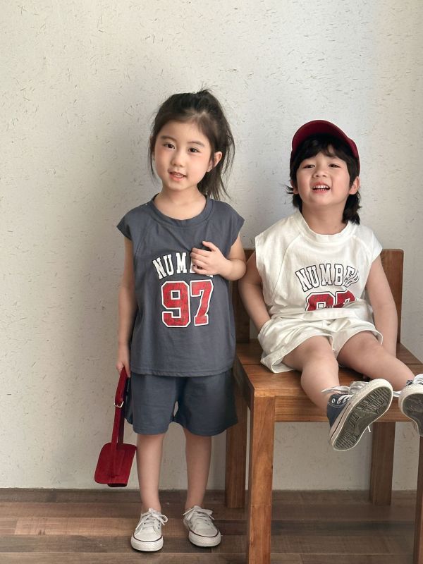 夏季運動風97背心式套裝 